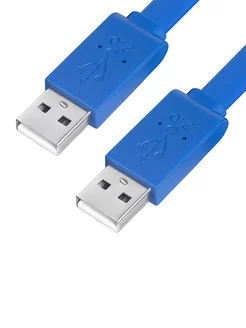 Кабель интерфейсный USB 2.0 ноутбук Macbook AM AM 1.5м GCR 19544640 купить за 399 ₽ в интернет-магазине Wildberries