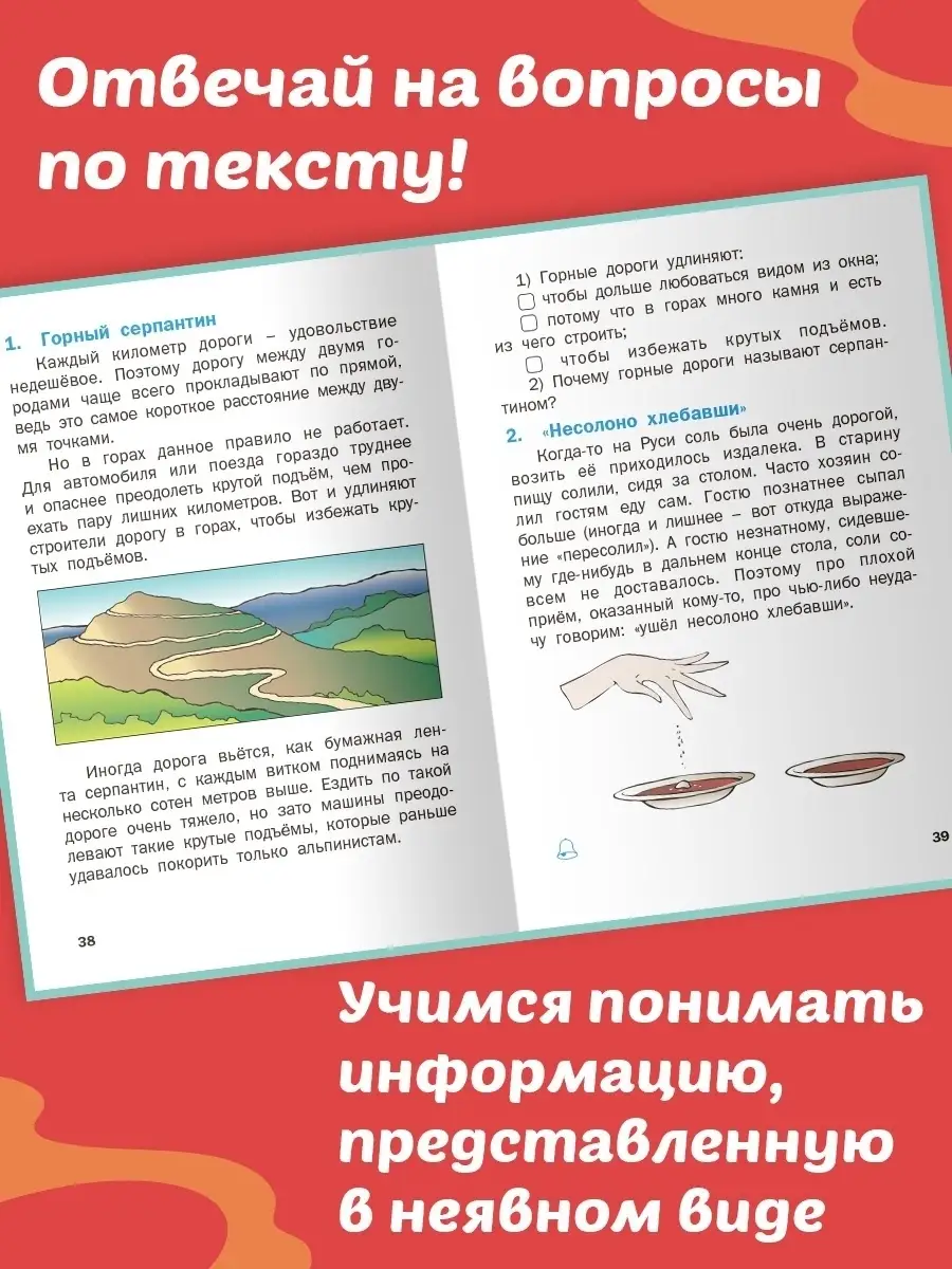 Смысловое чтение. Тетрадь-тренажер 2 кл ВАКО 19552265 купить в  интернет-магазине Wildberries