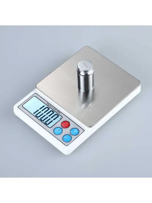 POCKET SCALE Весы ювелирные цифровые 600гр 0,01гр. XY-8006, 3 кг, 0,1 г, фото 2