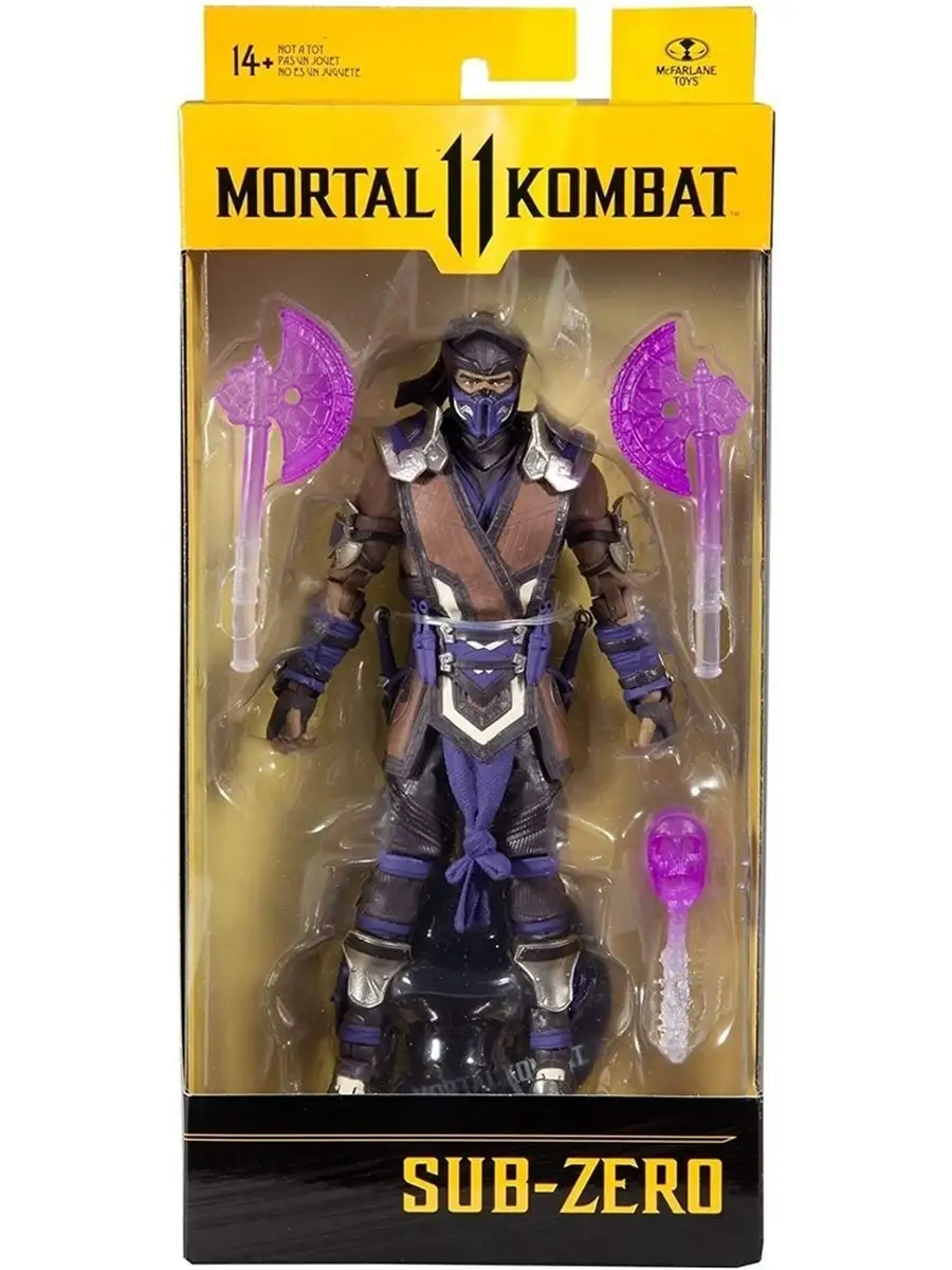 Фигурка Саб-Зиро Мортал Комбат (McFarlane Toys Sub-Zero) McFarlane Toys  19558965 купить в интернет-магазине Wildberries