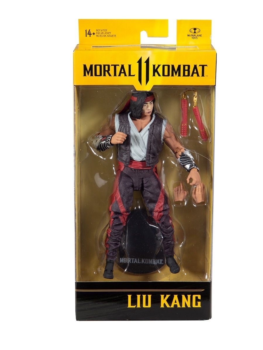 Фигурка Лю Кан Мортал Комбат MortalKombatLiuKangActionFigure McFarlane Toys  19558966 купить в интернет-магазине Wildberries