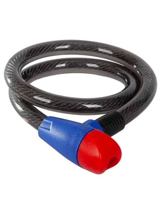 STG Замок трос с ключом 1,5х80см, QH-621, 1.5x80 см, фото 3