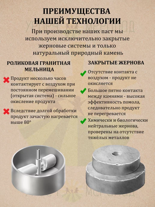 Мералад Урбеч из семян льна золотого с медом и маслом гхи 230г, 230 г, фото 6