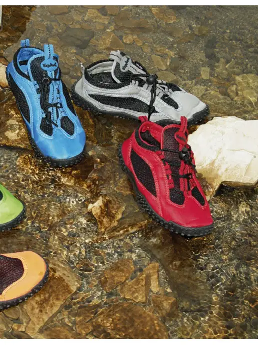 Playshoes Аквашуз коралловые тапки для взрослых, синий, фото 6