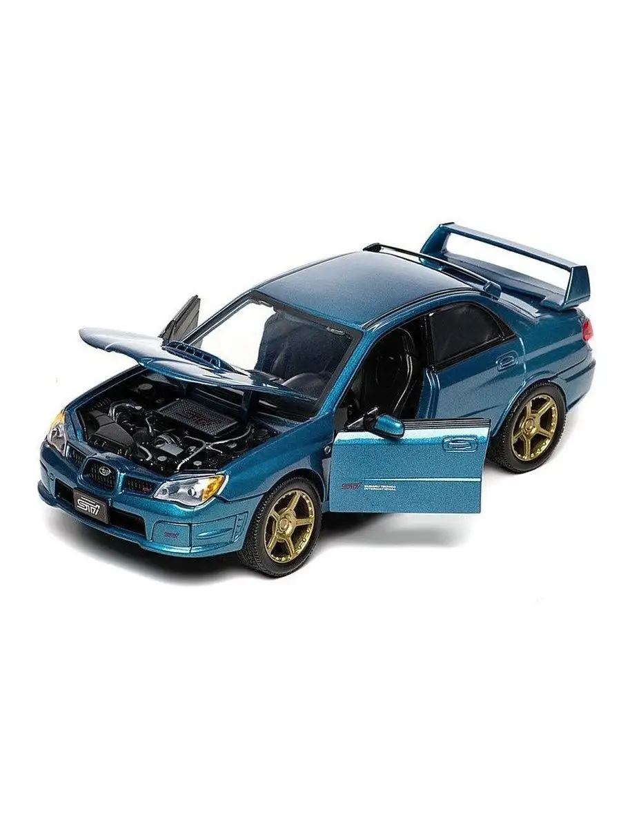 Игрушка детская машинка металлическая Subaru Impreza WRX STI Motormax  19869821 купить за 1 253 ₽ в интернет-магазине Wildberries