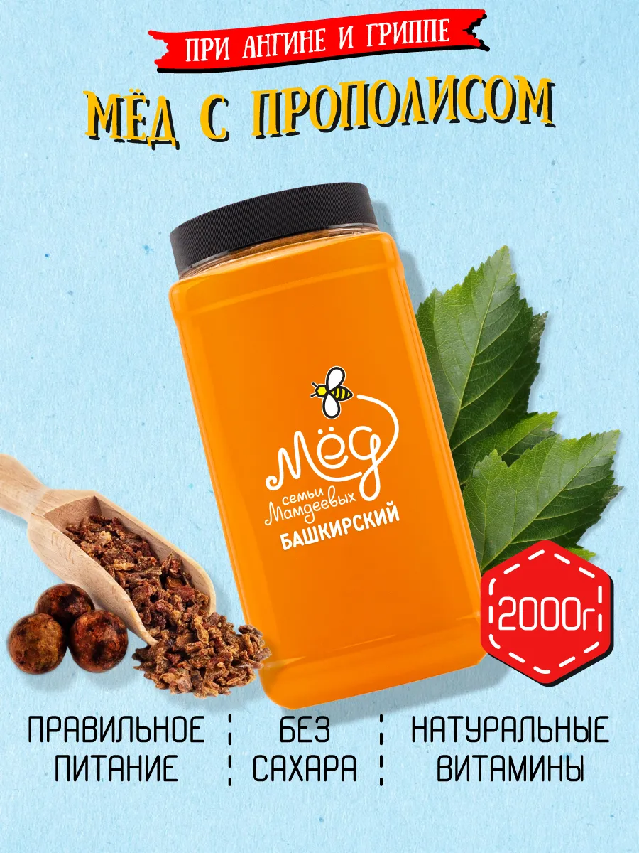 Мед с прополисом, ПП, ЗОЖ