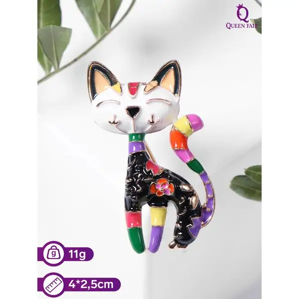 Брошь «Кошка»