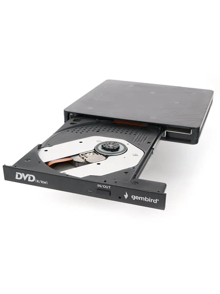 Внешний DVD привод / оптический привод / DVD-USB-03 Gembird 19890017 купить  за 2 148 ₽ в интернет-магазине Wildberries