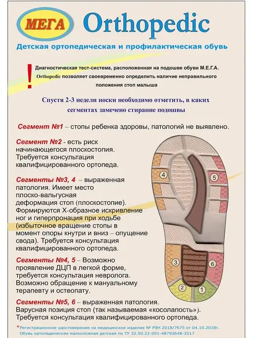 М.Е.Г.А Orthopedic Ботинки демисезонные на кожподкладке ортопедические, синий, фото 3