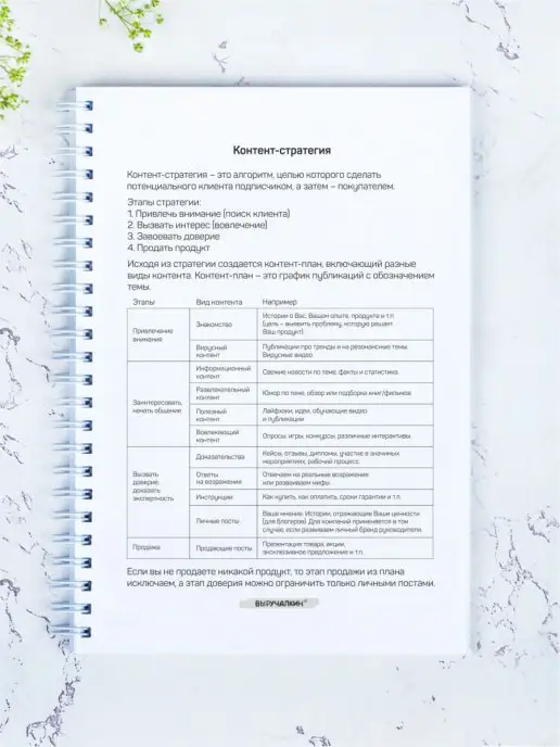Выручалкин Планер дневник блогера, смм специалиста, черный, фото 6