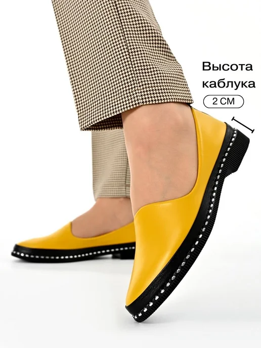 CLOVISTREND Туфли летние натуральная кожа, черный, фото 3