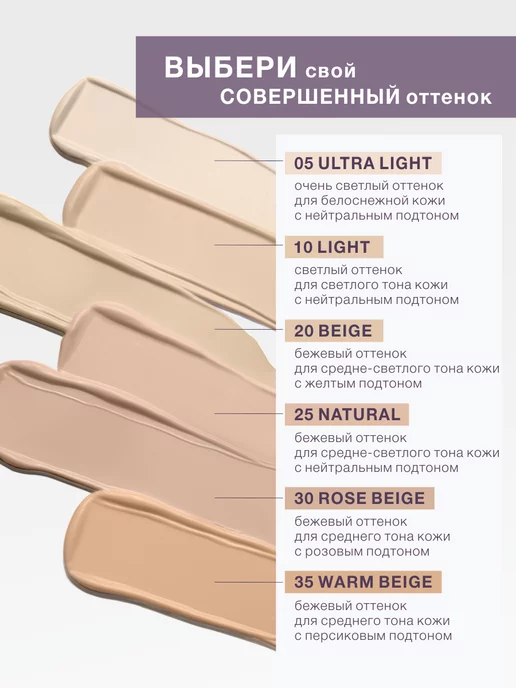 LUXVISAGE Матовый тональный крем для лица Skin Evolution матирующий, вариант, фото 4