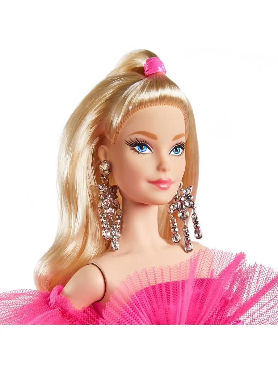 Кукла Barbie коллекционная в розовом платье Золото Barbie 19955406 купить в  интернет-магазине Wildberries