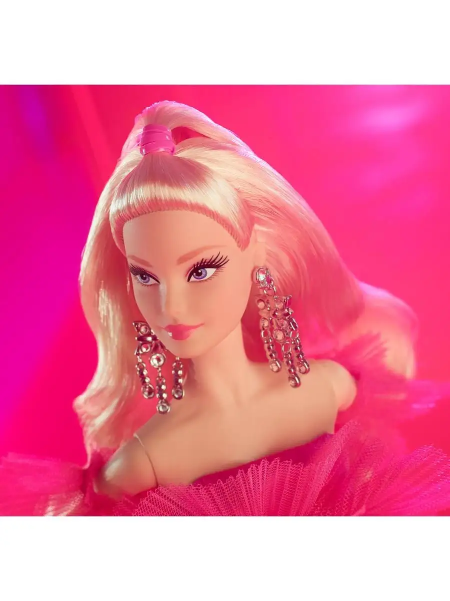 Кукла Barbie коллекционная в розовом платье Золото Barbie 19955406 купить в  интернет-магазине Wildberries