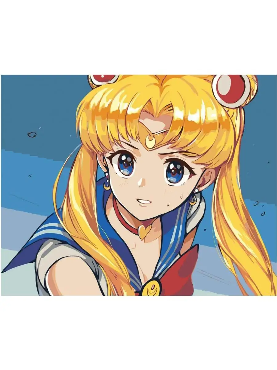 Сейлор Мун Sailor Moon Anime картина по номерам 40х50 Живопись по номерам  19956529 купить за 567 ₽ в интернет-магазине Wildberries