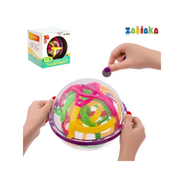 Головоломка развивающая Лабиринтус IQ по методике Монтессори