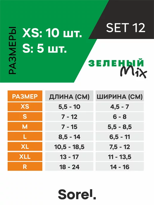 Sorel Made in Russia Зацепы для скалодрома Set №12 15шт, 15 шт, фото 7