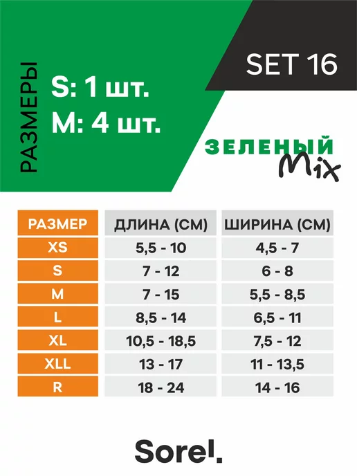 Sorel Made in Russia Зацепы для скалодрома Set №16, 5шт, 5 шт, фото 7