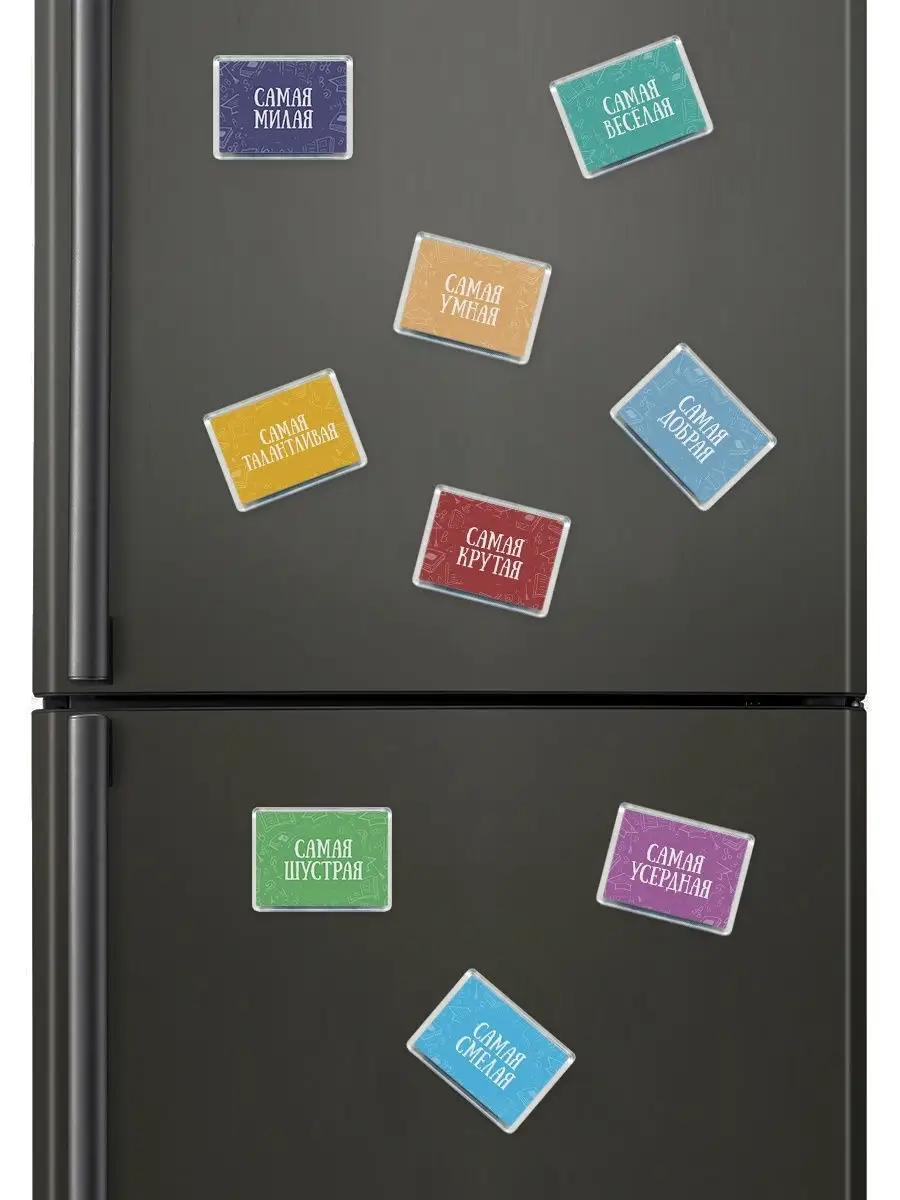 Интерактивный игрушечный холодильник с продуктами