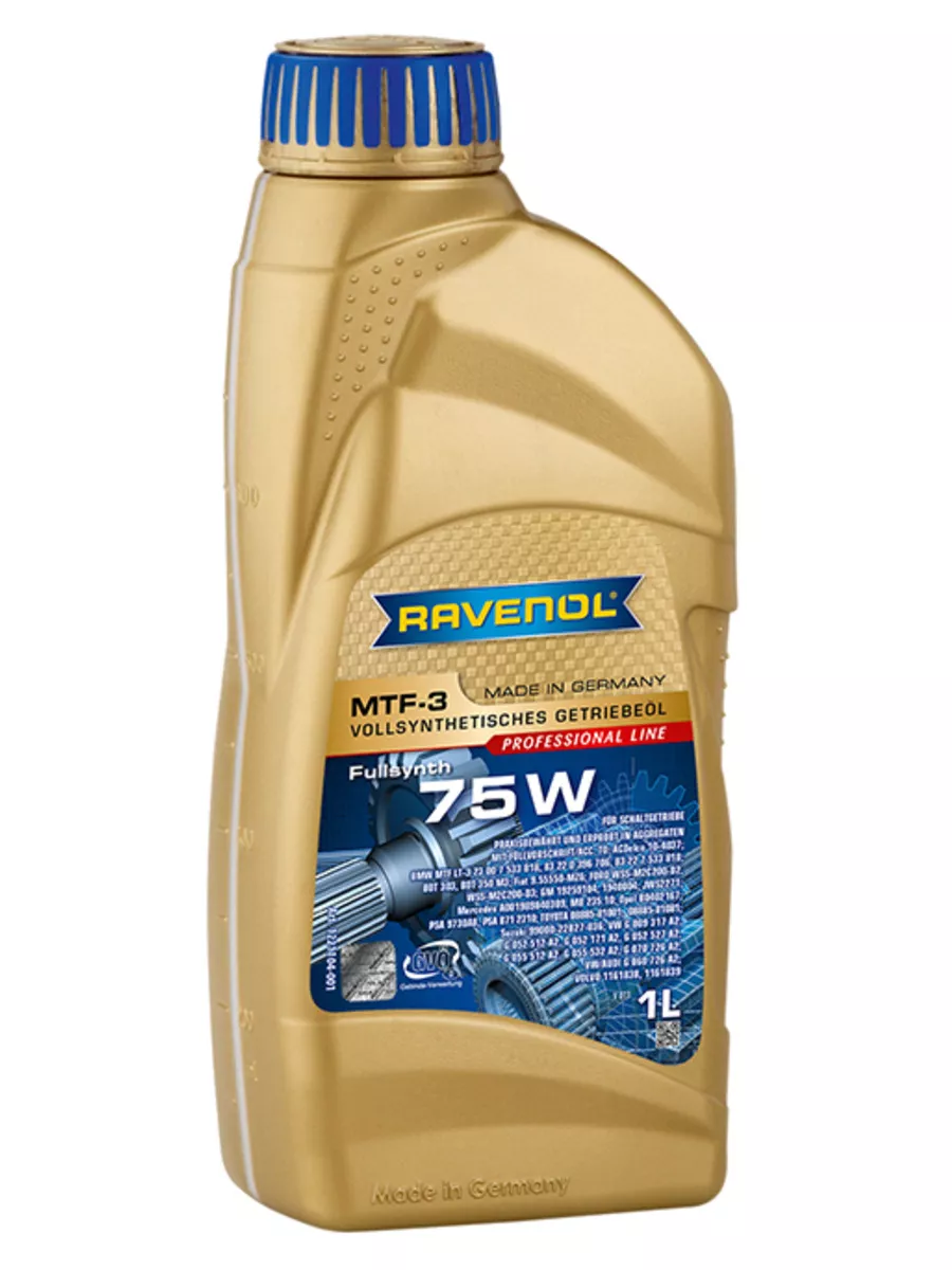 Трансмиссионное масло RAVENOL MTF-3 75W, 1 литр RAVENOL 20882283 купить за  2 166 ₽ в интернет-магазине Wildberries