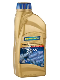 Трансмиссионное масло RAVENOL MTF-3 75W, 1 литр RAVENOL 20882283 купить за 2 471 ₽ в интернет-магазине Wildberries