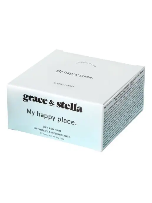 Grace and Stella Гидрогелевые патчи для глаз lift and firm 30 пар, 60 шт, фото 8