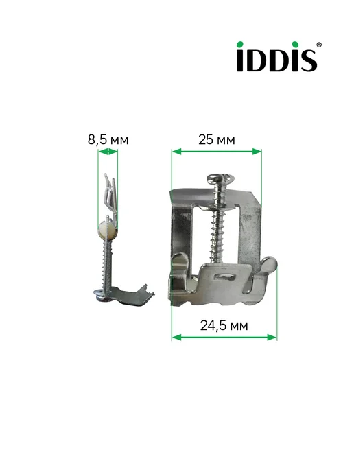 IDDIS Комплект крепежей мойки к столешнице, 6 шт, 6 шт, фото 2