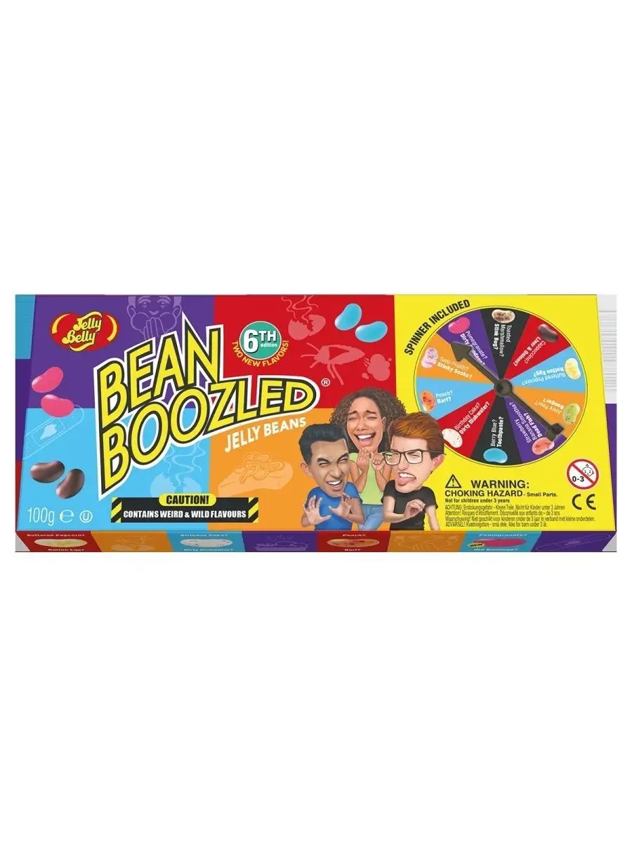 Драже Jelly Belly Bean Boozled 100 г 6th Jelly Belly 20980680 купить за 1  051 ₽ в интернет-магазине Wildberries