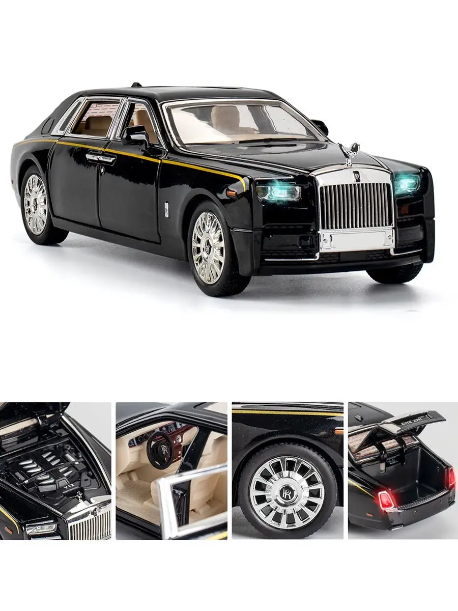 Машинка коллекционная металлическая Rolls Royce Phantom WiMi 20981277  купить в интернет-магазине Wildberries