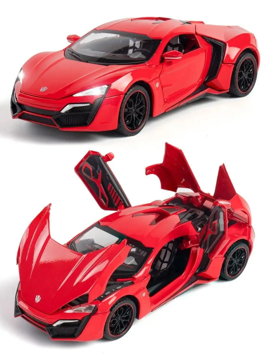 Машинка коллекционная Lykan Hypersport/Металлическая/Машинки игрушки/Ликан  гиперспорт WiMi 20981283 купить в интернет-магазине Wildberries