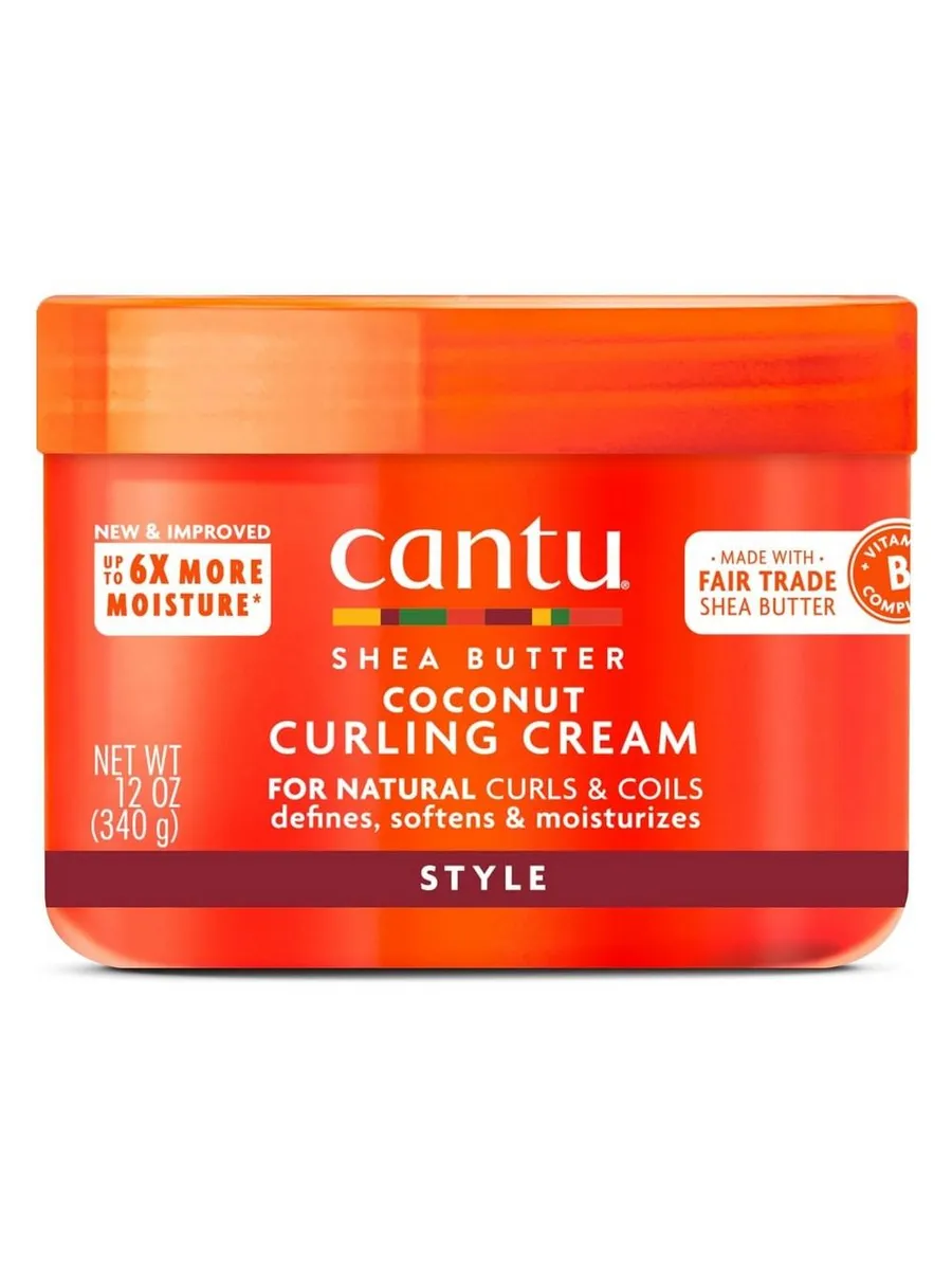 Shea Butter for Natural Hair Coconut Curling Cream Cantu 20988066 3 034 Wildberries