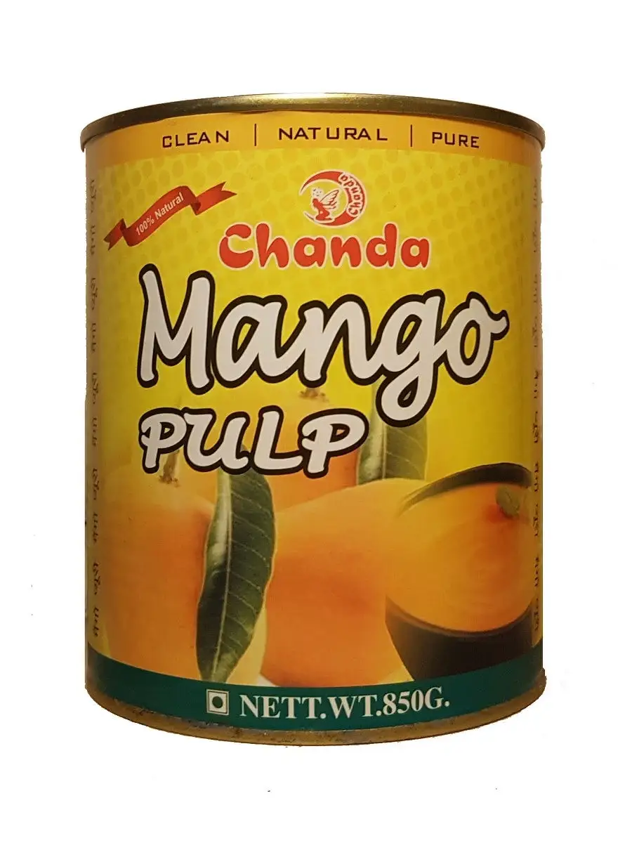 Пюре <b>Манго</b>, <b>Mango</b> Pulp 850г, Chanda Chanda 20999270 в интернет-магазине Wil...