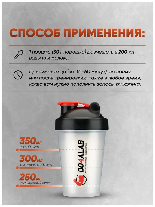 Do4a Lab Амилопектин изотоник порошок 900 г малина, 900 г, фото 3