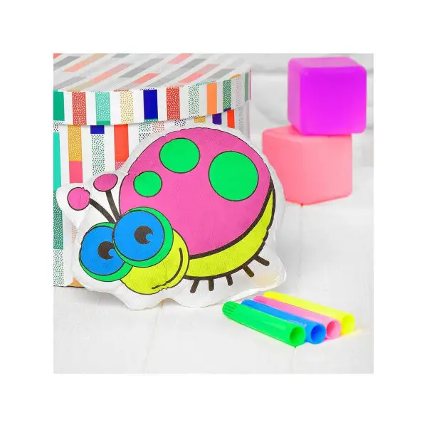 Игрушка-раскраска "Божья коровка"(без маркеров) в пакете