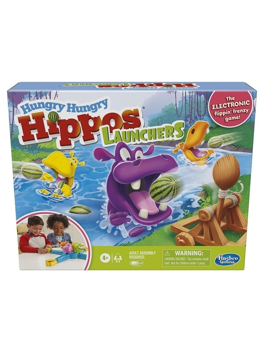 Игра настольная Голодные бегемотики Арбузики HUNGRY HIPPOS HASBRO ИГРЫ  E9707 HASBRO ИГРЫ 21018406 купить в интернет-магазине Wildberries