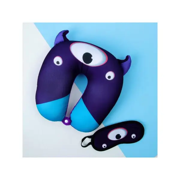 Подголовник-антистресс "Монстр", с маской