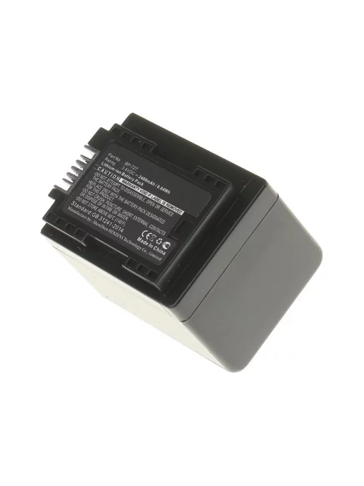 iBatt Аккумуляторная батарея 2400mAh для Canon LEGRIA HF R36, 2400 мАч, фото 6