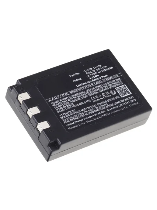 iBatt Аккумуляторная батарея 1090mAh для Olympus FE-200, 1090 мАч