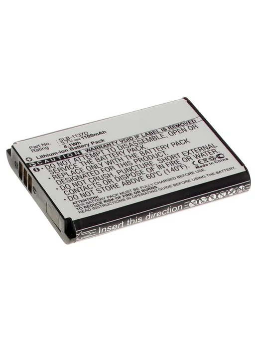 iBatt Аккумуляторная батарея 1100mAh для фотокамер Samsung NV40, 1100 мАч