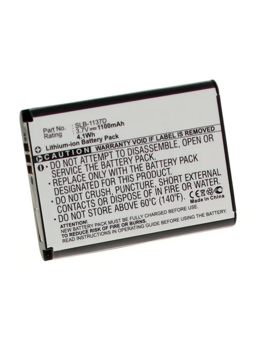iBatt Аккумуляторная батарея 1100mAh для фотокамер Samsung NV40, 1100 мАч, фото 6