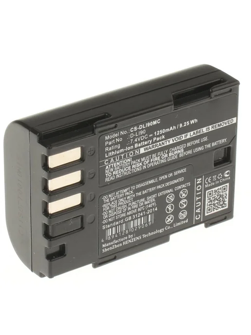 iBatt Аккумуляторная батарея 1250mAh для фотокамер Pentax K01, 1250 мАч
