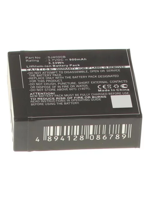 iBatt Аккумуляторная батарея 900mAh для SJCAM SJ4000, 900 мАч, фото 2