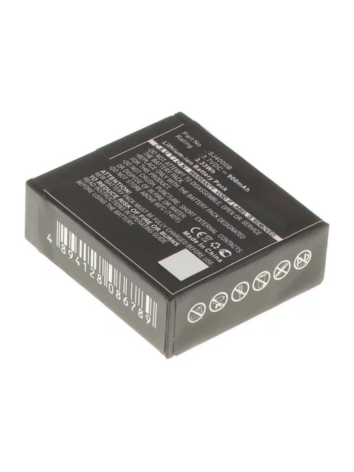 iBatt Аккумуляторная батарея 900mAh для SJCAM SJ4000, 900 мАч, фото 4