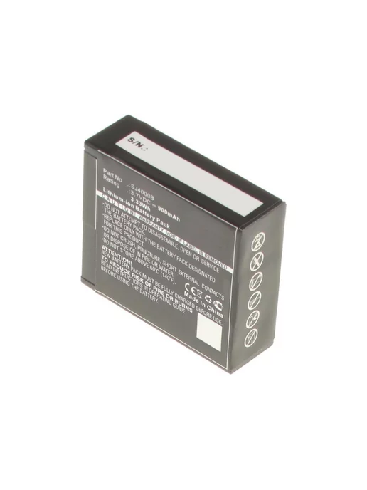 iBatt Аккумуляторная батарея 900mAh для SJCAM SJ4000, 900 мАч, фото 5