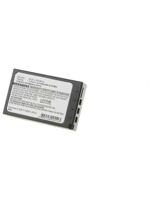 iBatt Аккумуляторная батарея 1150mAh для фотокамер Olympus E-400, 1150 мАч, фото 4