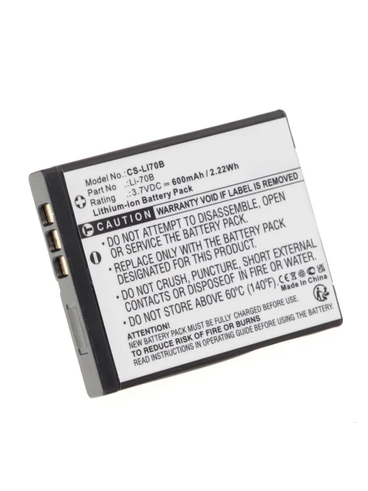 iBatt Батарея 600mAh для Olympus VG-130, 600 мАч