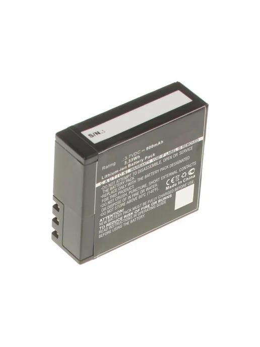 iBatt Батарея 900mAh для SJCAM SJ4000, 900 мАч