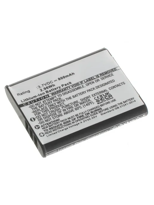 iBatt Аккумуляторная батарея 800mAh для фотокамер Olympus D-750, 800 мАч