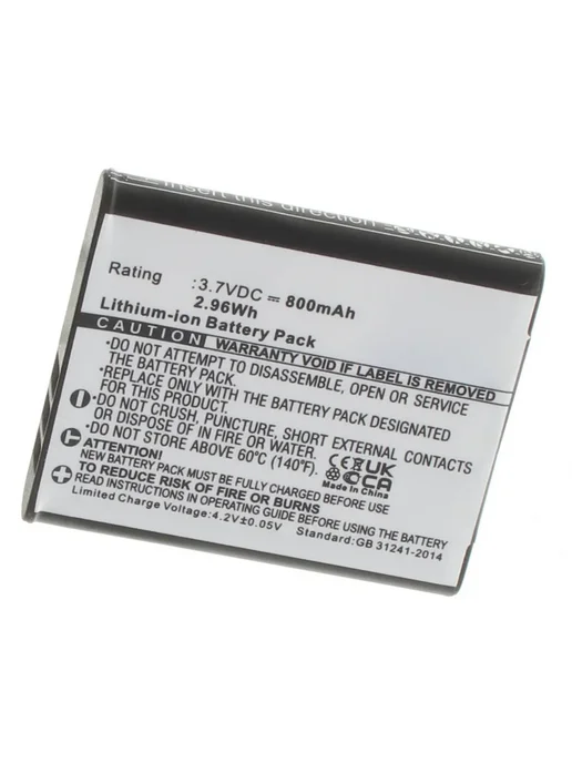 iBatt Аккумуляторная батарея 800mAh для фотокамер Olympus D-750, 800 мАч, фото 3