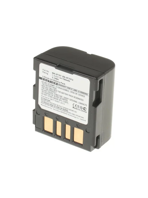 iBatt Батарея 700mAh для JVC GZ-MG77E, 700 мАч, фото 3
